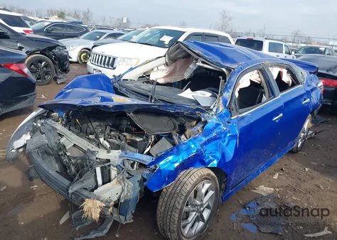 2014 Nissan Sentra Sr z USA, uszkodzony, nr VIN 3N1AB7AP0EY296320